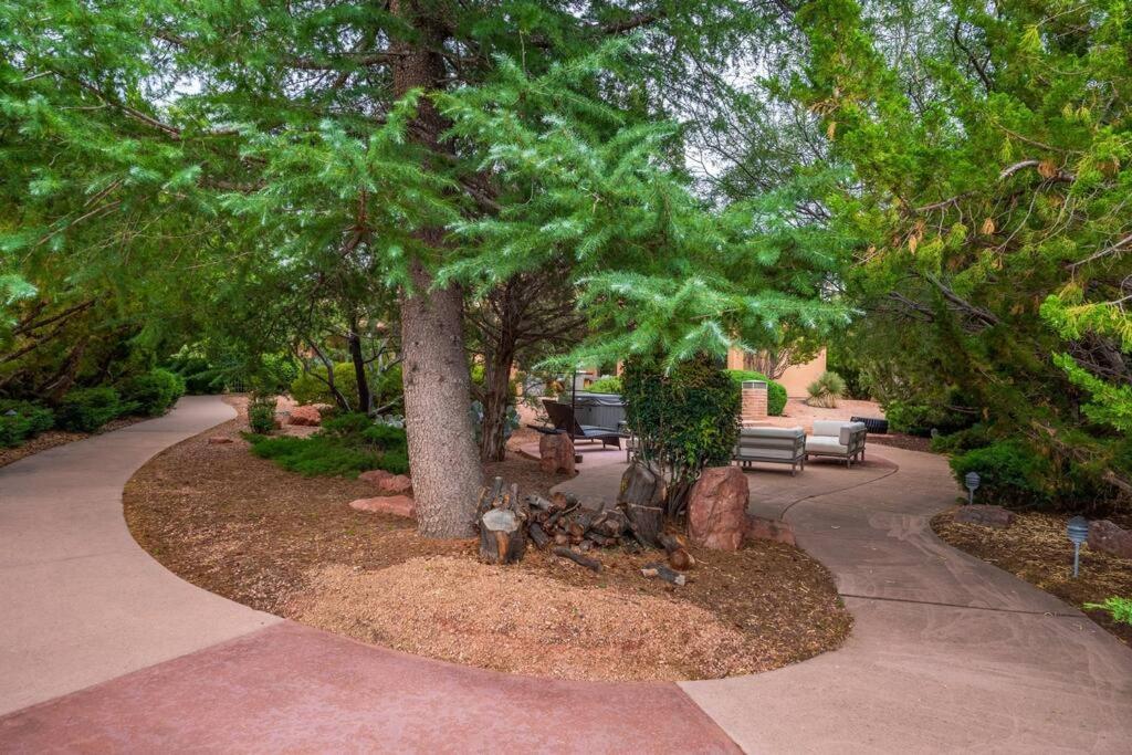 Amazing Luxury Home With Hot Tub & Views Sedona Exterior foto